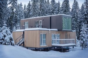 Hotel Björnson & Björnson TREE HOUSES Jasná v zime