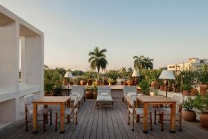 Balkón nebo terasa v ubytování Hotel Sureño Yucatan