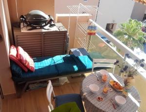 Posezení v ubytování Studio 4 pers coeur du Lavandou 5mn à pied des plages