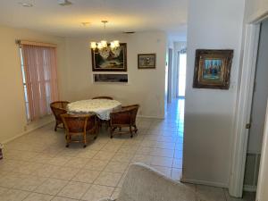 a dining room with a table and chairs at Stay near Beautiful San Felipe Creek. in Del Rio