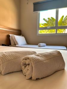 Postel nebo postele na pokoji v ubytování Hotel Stelati + 35 fotografií