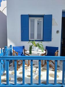 Balkón nebo terasa v ubytování Eleanna's Mykonos