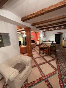 Posezení v ubytování Fürstliches Appartement in Reith bei Kitzbühel
