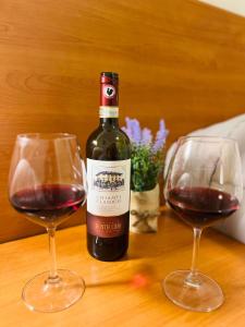 Nápoje v ubytování Hotel Vico Alto Siena
