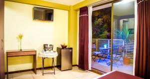 Ruang duduk di Hotel D'Carlo Class