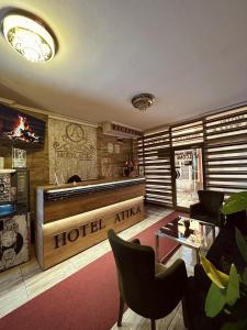 Lounge nebo bar v ubytování Hotel Atika