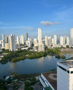 Общий вид на город Картахена или вид на город из апартаментов/квартиры