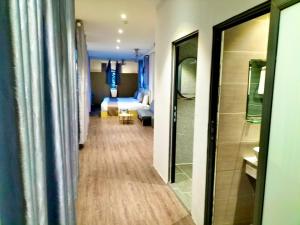 Koupelna v ubytování Torino Hotel Dalat