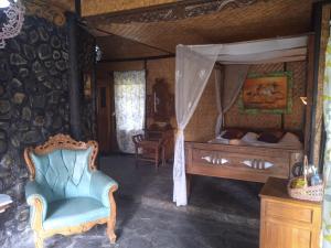 Area soggiorno di Yoschi's Hotel Bromo