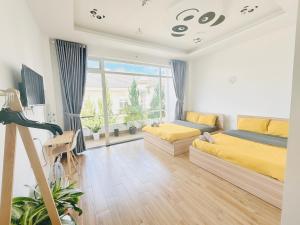 TV a/nebo společenská místnost v ubytování Duy Thanh hotel