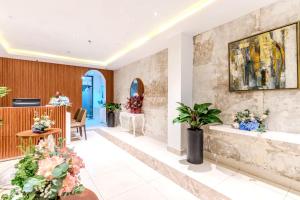 Ο χώρος του λόμπι ή της ρεσεψιόν στο Park View Luxury Hotel