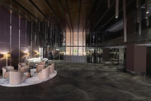 Lemon Tree Hotel, Hisar的休息区