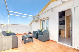 Χώρος καθιστικού στο Casa Esther