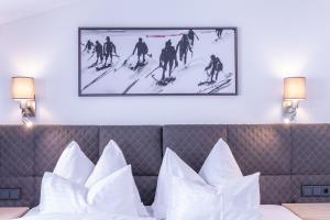 Postel nebo postele na pokoji v ubytování Hotel Sonnenheim
