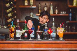 Minuman di Mount View Pokhara