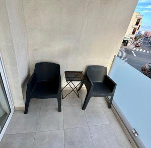 Posezení v ubytování Caramel Cookie con Piscina, Doble terraza, Parking y WIFI