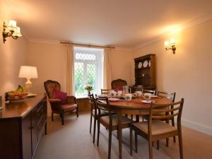a kitchen and dining room with a table and chairs at 3 bed property in Pardshaw Lake District SZ419 in Dean
