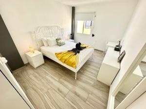 Postel nebo postele na pokoji v ubytování Mango Sorbet by Lovely Property
