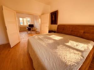 Ένα ή περισσότερα κρεβάτια σε δωμάτιο στο Berlin HOME Central Bright Quiet