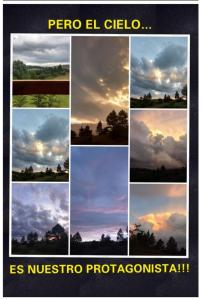 a collage of photos of different types of clouds at Cerquita del cielo.Intiyaco.calamuchita .Córdoba in Atos Pampa