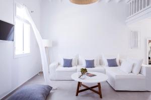 Posezení v ubytování Pietra e Mare - Mykonos Moments
