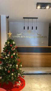 Vstupní hala nebo recepce v ubytování Strefi Hill Suites