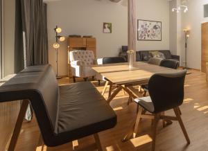 Część wypoczynkowa w obiekcie Appartement Schneider by Schladming-Appartements