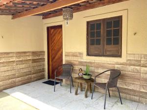 Patio nebo venkovní prostory v ubytování Pousada Sitio Araça