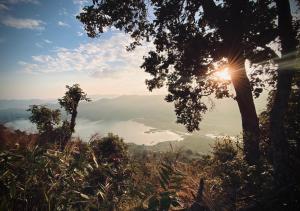 Paesaggio naturale nelle vicinanze della stanza in casa privata