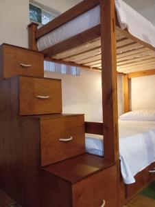 Postel nebo postele na pokoji v ubytování Hostal Patio del Río