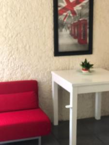 Area soggiorno di Naranjo Hostel