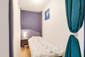 Postel nebo postele na pokoji v ubytování Gîte du Pêcheur + 4 fotografie