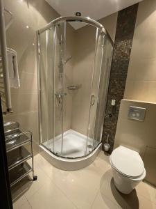 ห้องน้ำของ Apartament prywatny w Hotelu Diva SPA