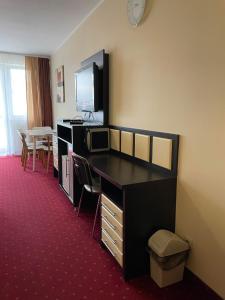 Kuchyňa alebo kuchynka v ubytovaní Apartament prywatny w Hotelu Diva SPA