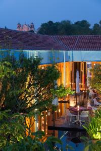 Zahrada ubytování Hotel Bo