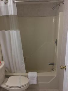 Ένα μπάνιο στο Red Carpet Inn-Bridgeton/Vineland