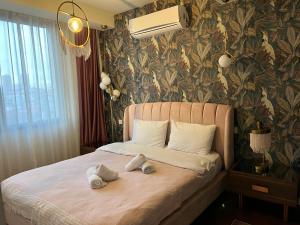 Katil atau katil-katil dalam bilik di Gyoo rezidans