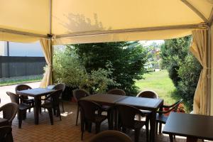 A garden outside Villa Giglio