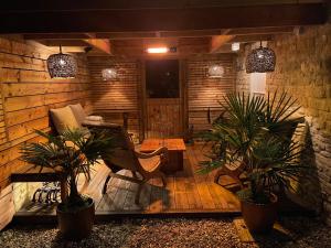 Posezení v ubytování Dovecote Cotswold Cottages