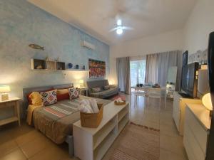 Posezení v ubytování Apartamento Cadaques caribe Bayahibe