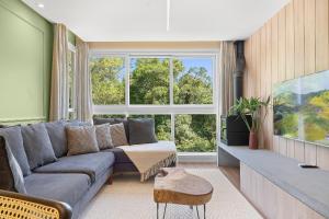 Posezení v ubytování Toscano Cabernet 2 Suítes by Achei Gramado