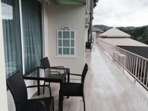 Balcon ou terrasse dans l'établissement Suan Sai Yok Resort