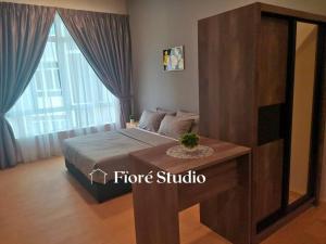 Ένα ή περισσότερα κρεβάτια σε δωμάτιο στο 2-5 Pax Studio @ Mahkota Valley Suite, Kuantan +24 φωτογραφίες