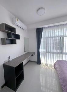 Cama ou camas em um quarto em 两室一厅两卫清迈市中心舒适大平层