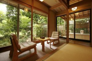 Koshi no yado Takashimaya的休息区