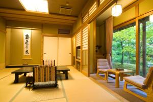 Koshi no yado Takashimaya的休息区