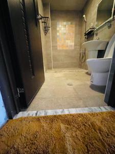 Koupelna v ubytování Lanyu IGANG Hotel