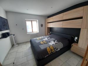 Postel nebo postele na pokoji v ubytování La Grange 3 étoiles - Maison d'hôte à 10 min des plages
