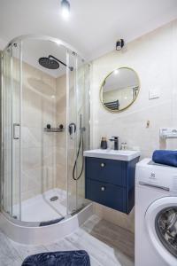 Kúpeľňa v ubytovaní Apartamenty Jelitkowska 13,Gdańsk Jelitkowo, 100m od morza