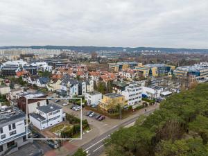 Výhľad na mesto Gdansk alebo výhľad na mesto priamo z apartmánu